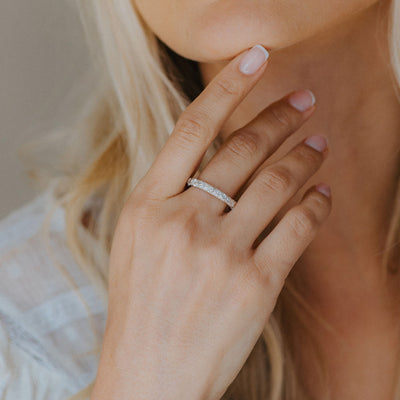 Dainty London Silver Hebe Ring