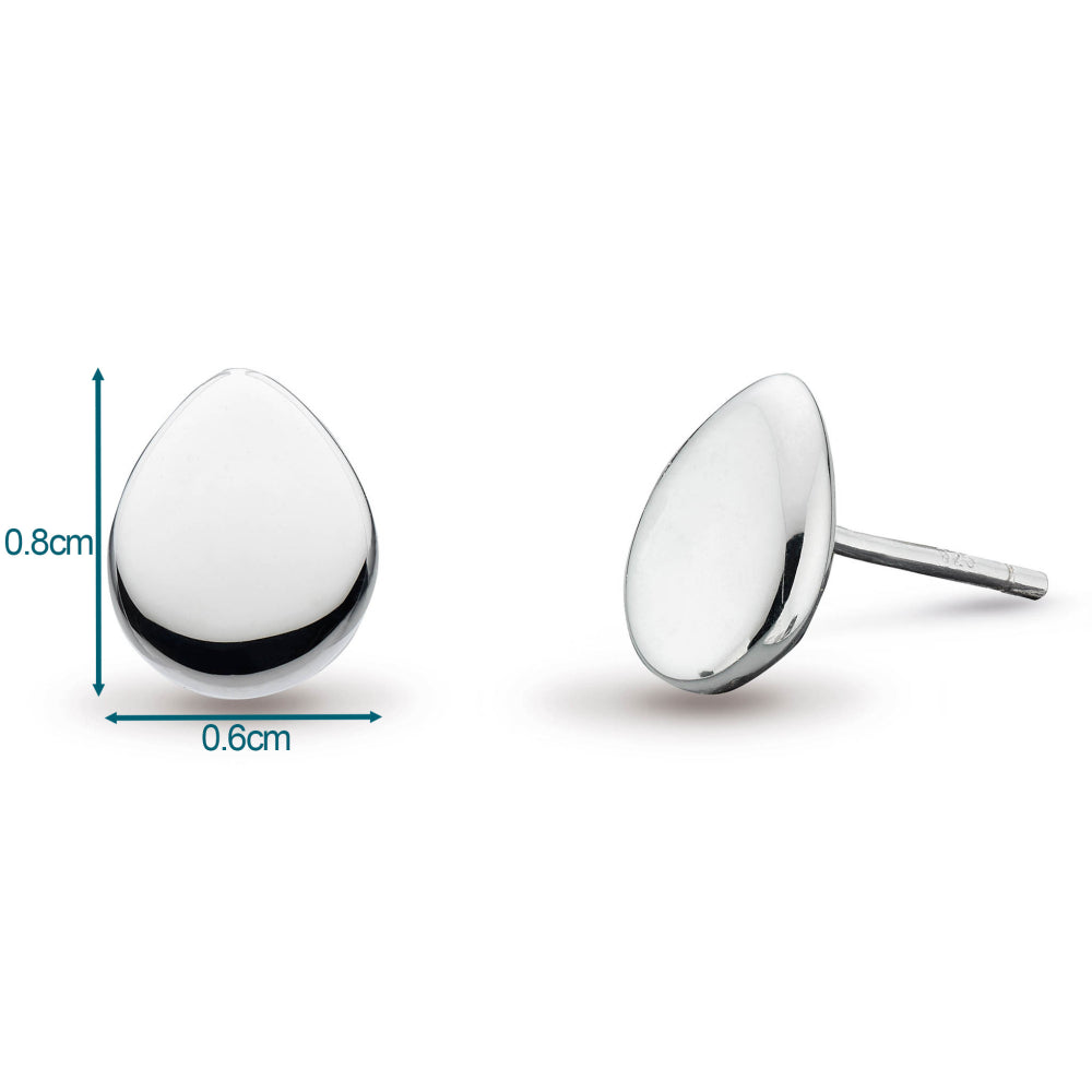 Kit Heath Coast Pebble Stud Earrings