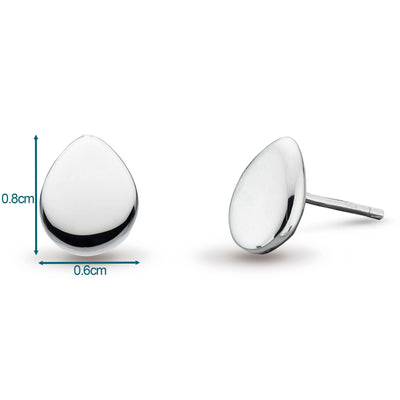 Kit Heath Coast Pebble Stud Earrings