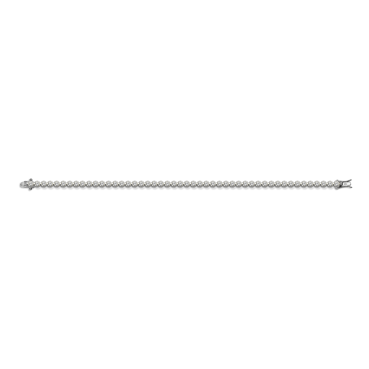Sterling Silver Tennis Bracelet - Rococo Jewellery