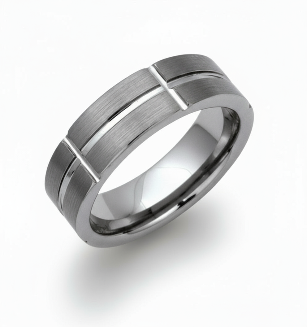 Flat Profile Tungsten Carbide Ring