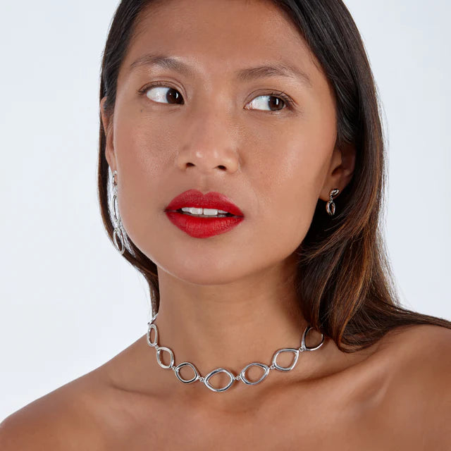 Lucy Q Sterling Silver Eternal Volcan Necklace