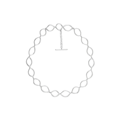 Lucy Q Sterling Silver Eternal Volcan Necklace