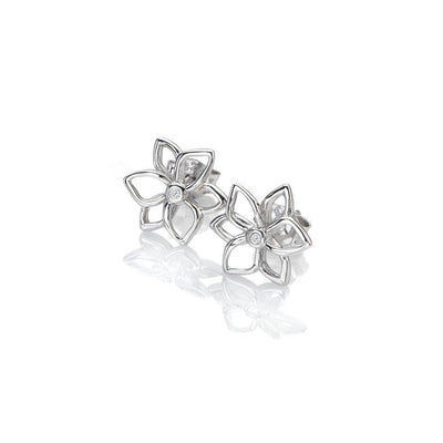 Hot Diamonds Amulets Flower Earrings - Rococo Jewellery