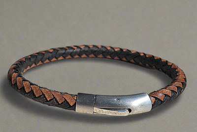 Unique & Co Lido/Coconut Leather Bracelet