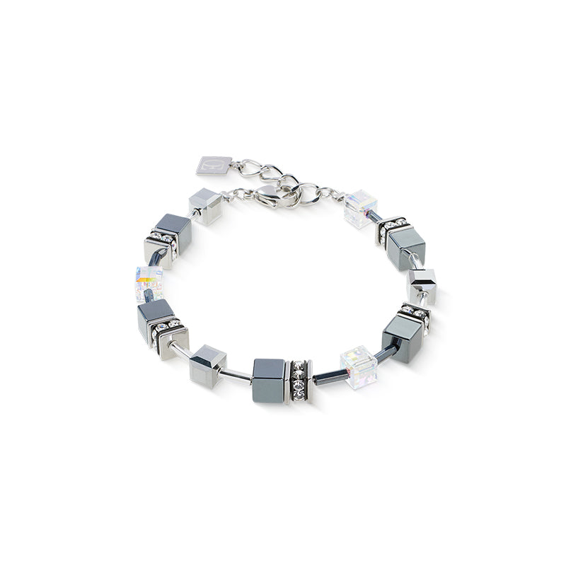 Coeur De Lion GeoCUBE® Platinum Bracelet
