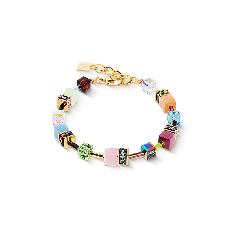 Coeur De Lion GeoCUBE® Iconic Gold Art Nouveau Bracelet