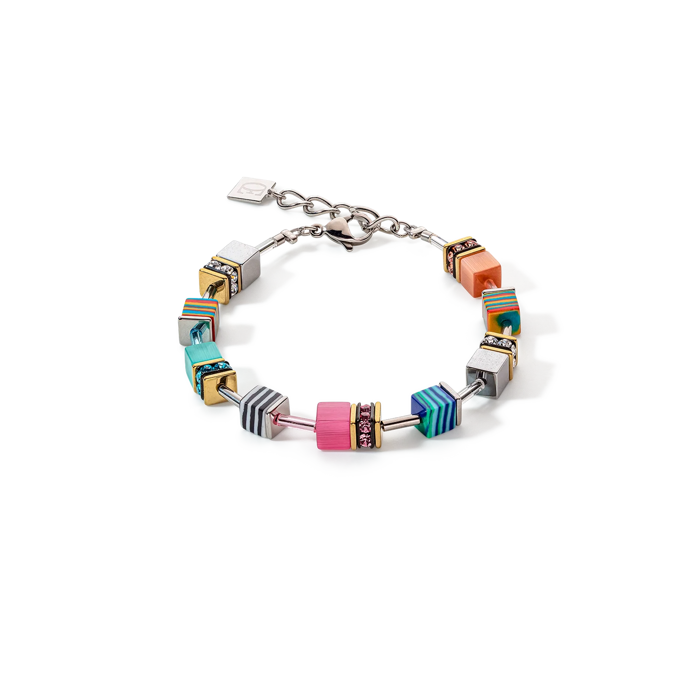 Coeur De Lion GeoCUBE® Candy Multicolour Spring Bracelet