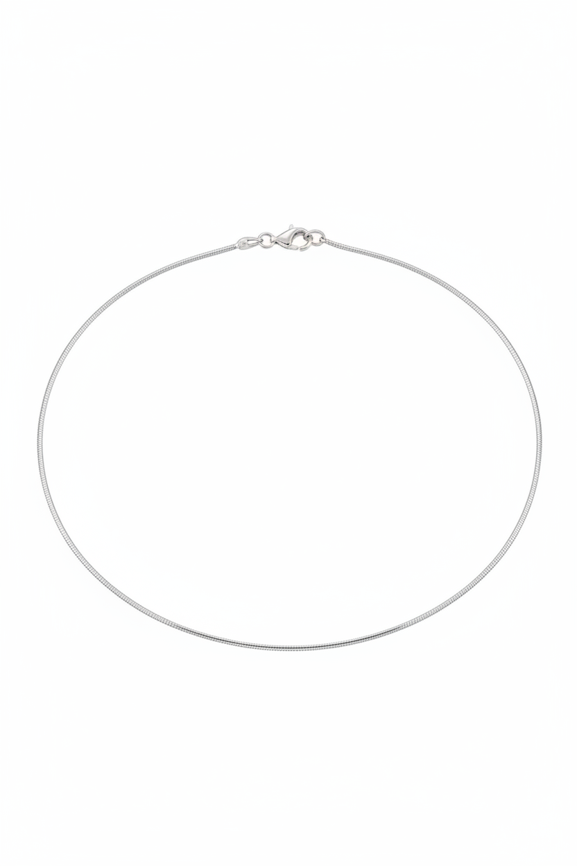 Sterling Silver Slim Snake Chain - Various Lengths