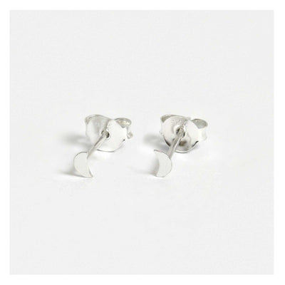 Kingsley Ryan Crescent Moon Stud Earrings