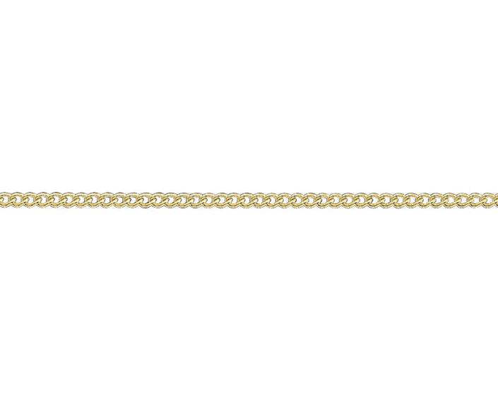 9ct Yellow Gold Curb Necklace