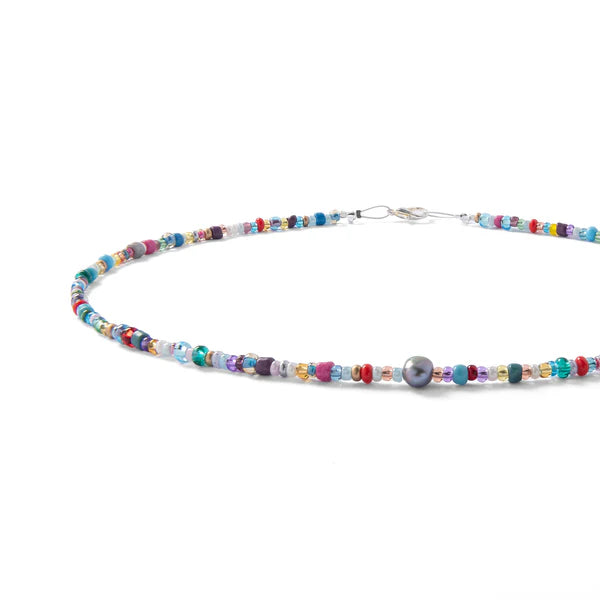 Carrie Elspeth Fusion Multicoloured Beaded Necklace