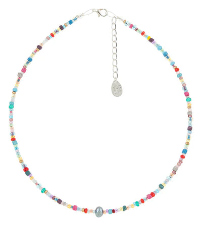 Carrie Elspeth Fusion Multicoloured Beaded Necklace