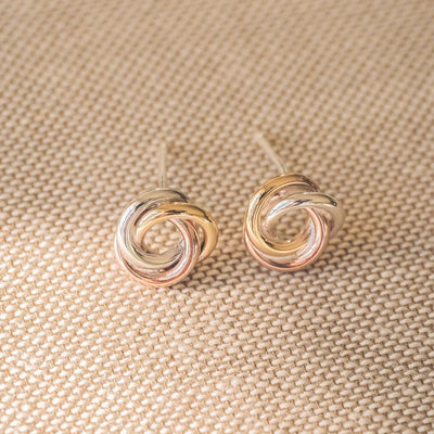 John Garland-Taylor 9ct Gold Anna Stud Earrings