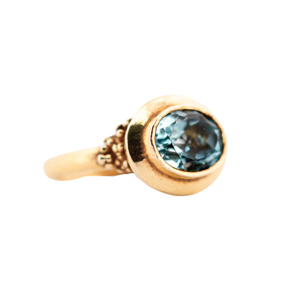 Dainty London 9ct Gold Avery Ring