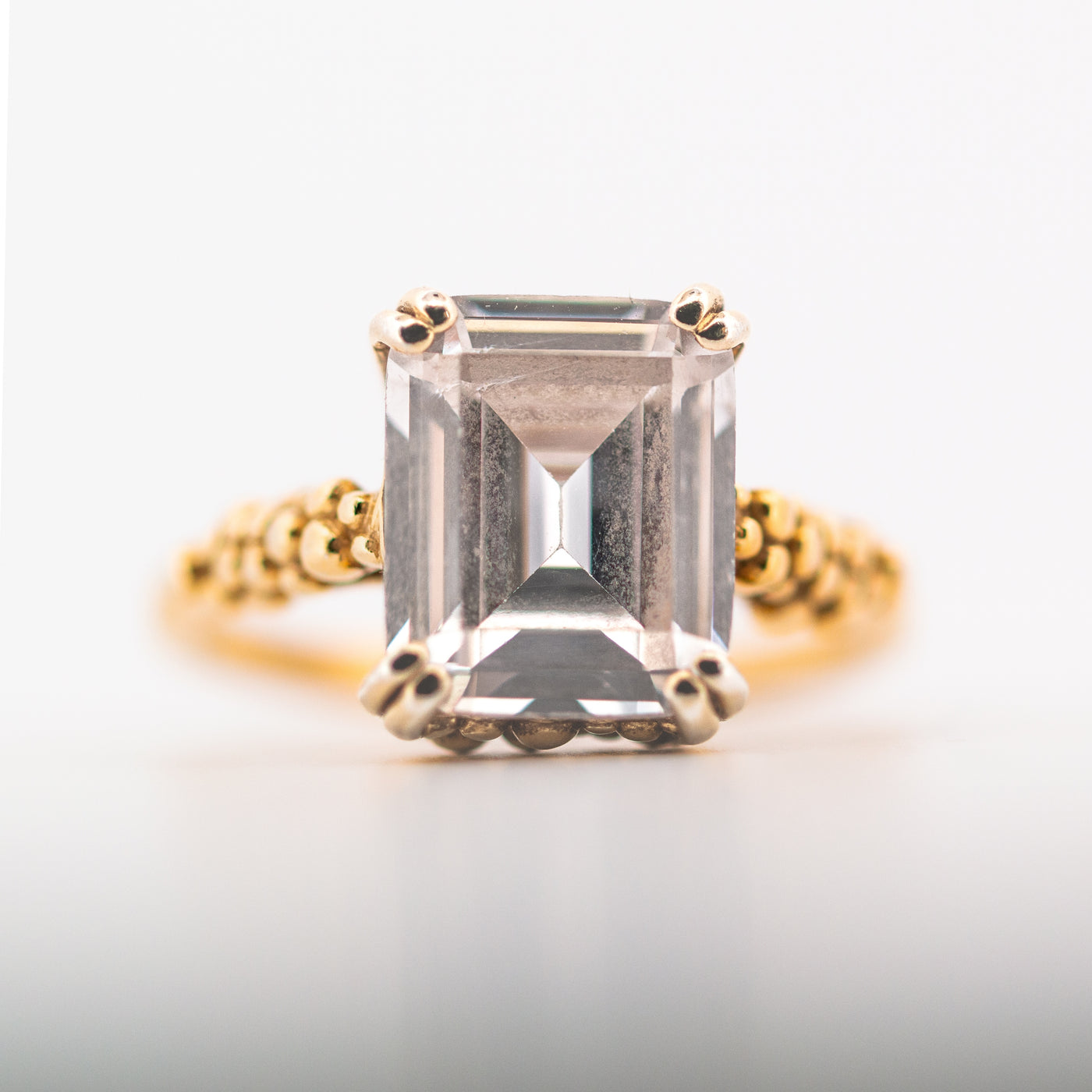 London Dainty Gold Merrow Ring