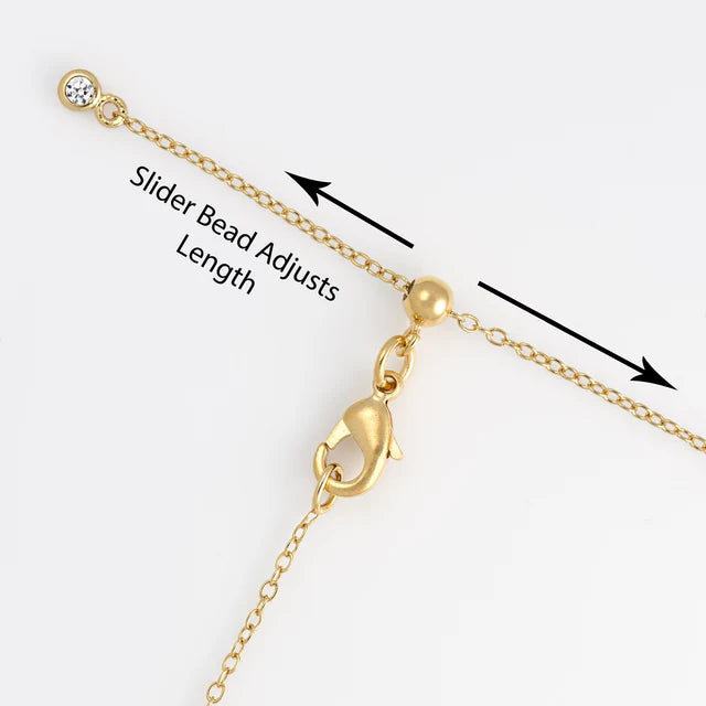 Scream Pretty Gold Cubic Zirconia Starburst Necklace