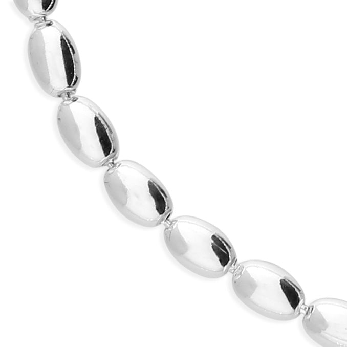 Sterling Silver Large Seed Bracelet
