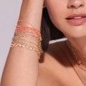 Hot Diamonds Gold and Turquoise Ocean Bracelet - Rococo Jewellery