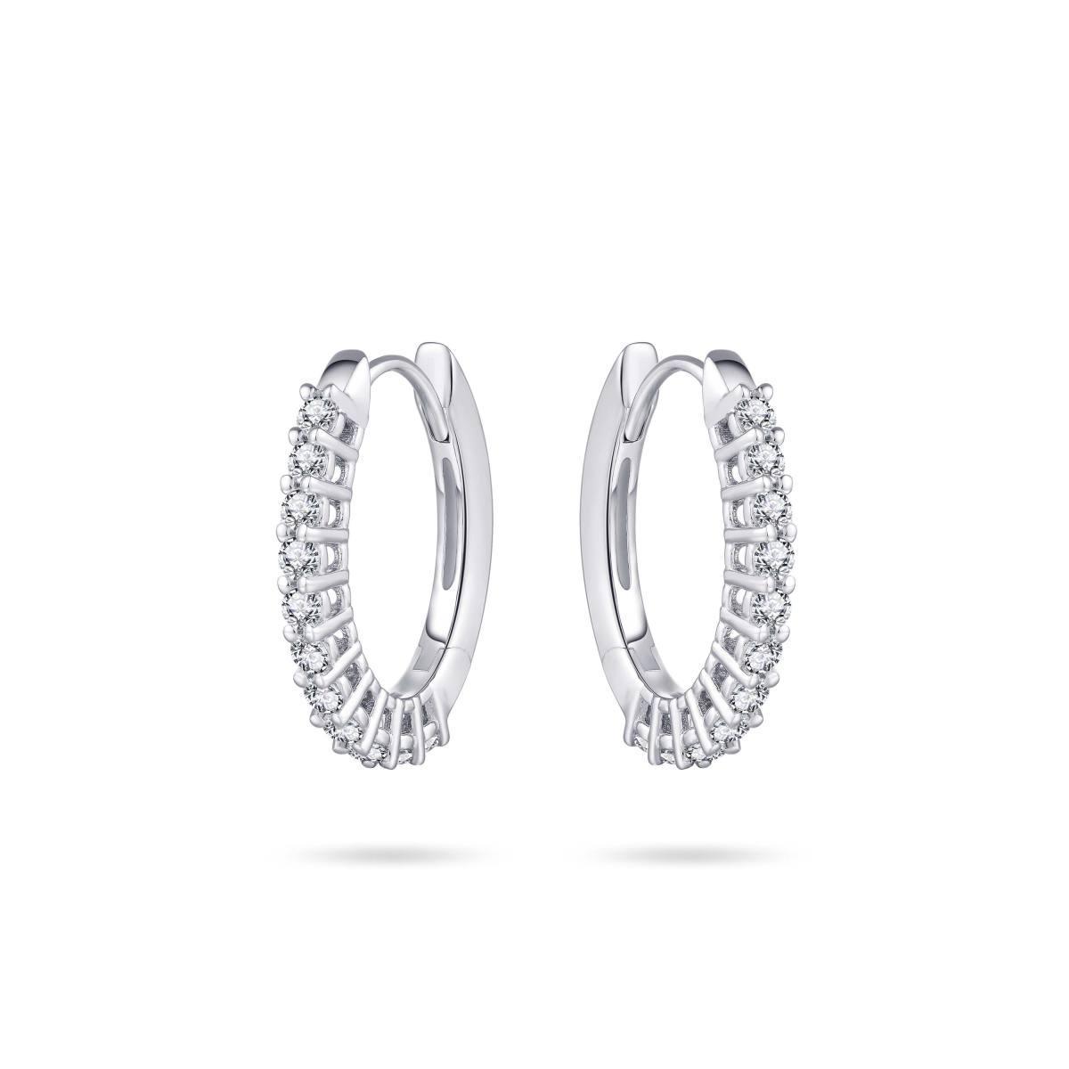 Gisser Oval Hoop Earrings - Rococo Jewellery