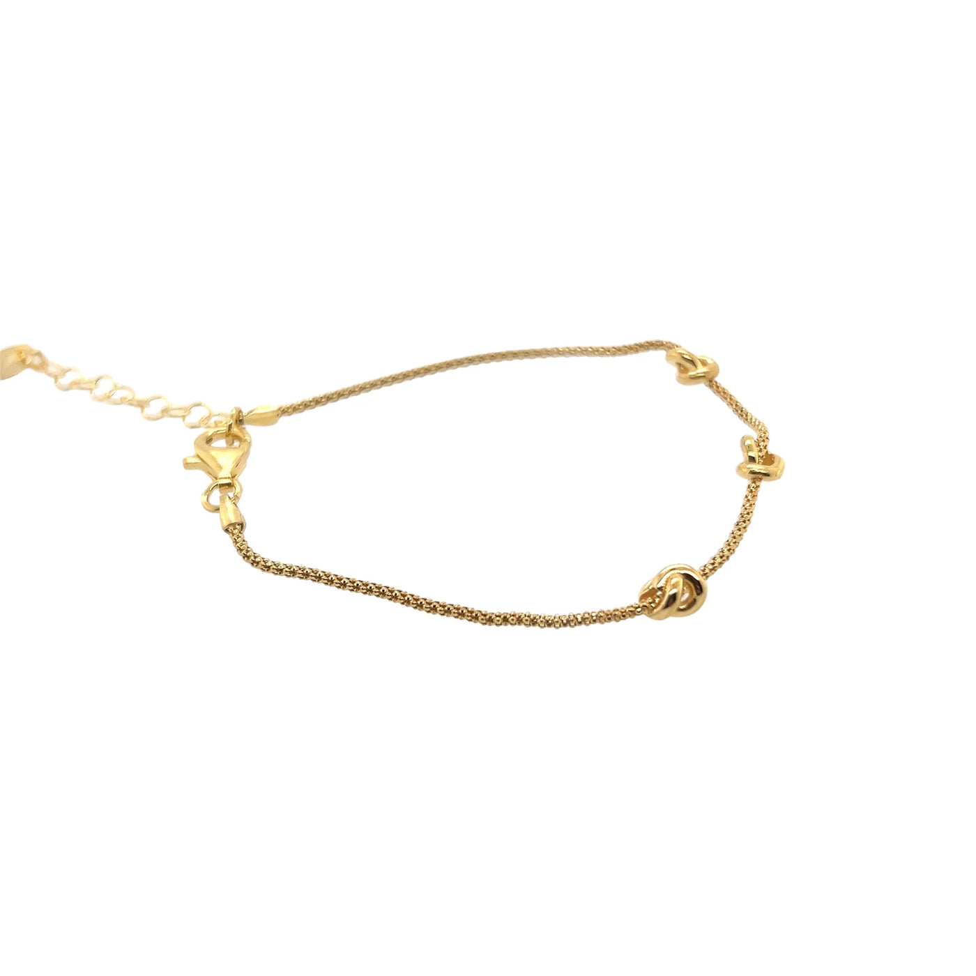 Gold Vermeil Knot Bracelet