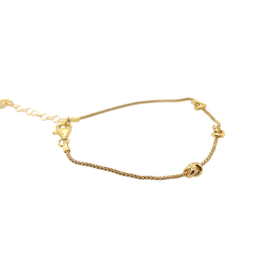 Gold Vermeil Knot Bracelet