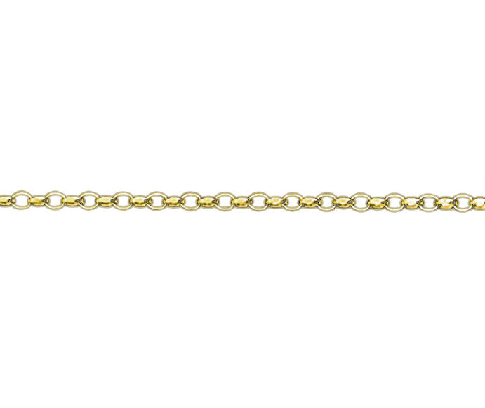 9ct Yellow Gold Minibel Filed Chain