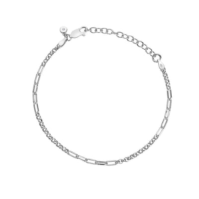 Hot Diamonds Sterling Silver Multilink Bracelet