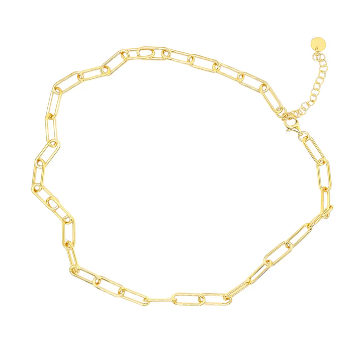 Gold Vermeil Chain Link Necklace