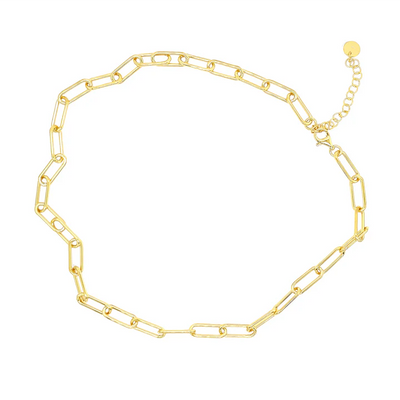 Gold Vermeil Chain Link Necklace
