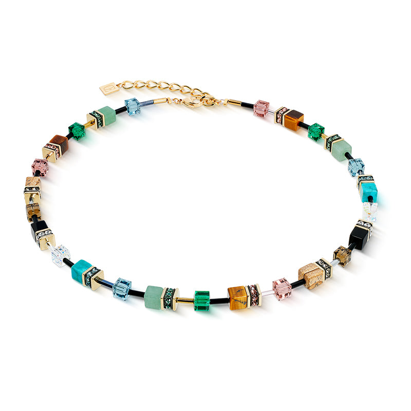 Coeur De Lion GeoCUBE® Iconic Precious Art Nouveau Necklace