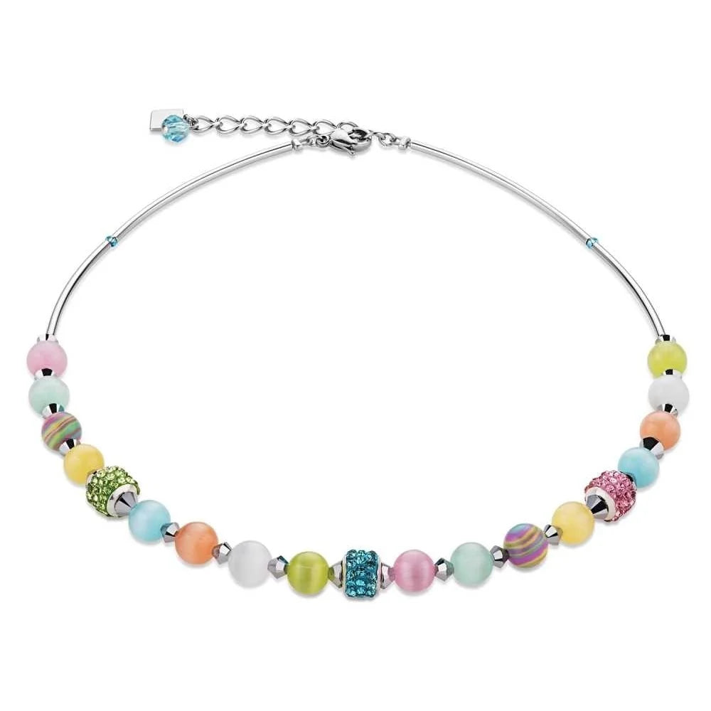 Coeur De Lion Multicolour Pastel Swarovski® Crystal Necklace