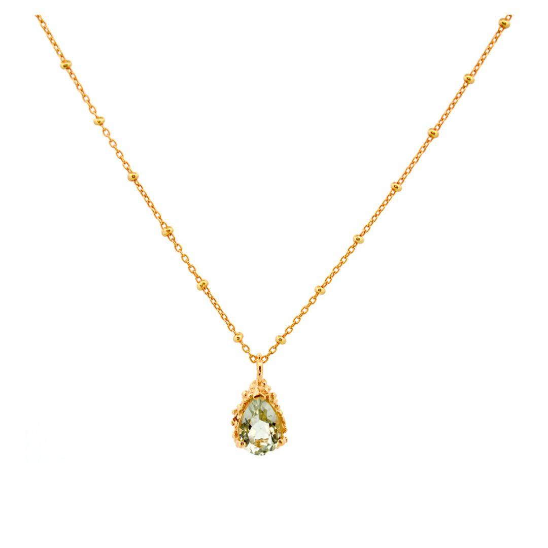 Dainty London Alba Pendant Necklace - Rococo Jewellery