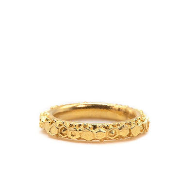 Dainty London 9ct Gold Hebe Ring