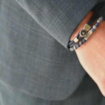 Natural Ned Blue Sodalite Gemstone Bracelet