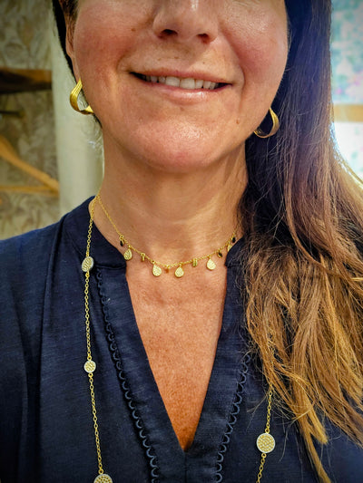 Anna Beck Harmony Teardrop Charm Necklace