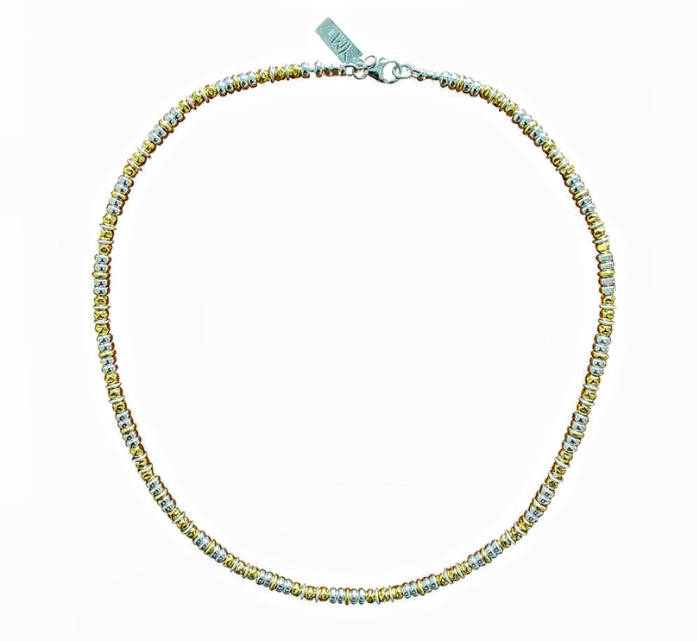 Yaron Morhaim Mixed Metals Beaded Necklace