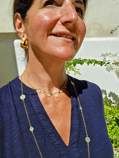 Anna Beck Harmony Teardrop Charm Necklace