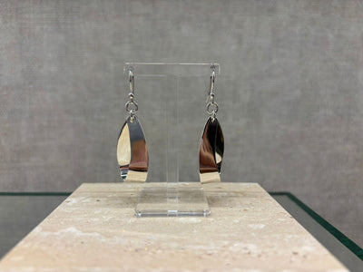 Sterling Silver  Loop Drop Earrings