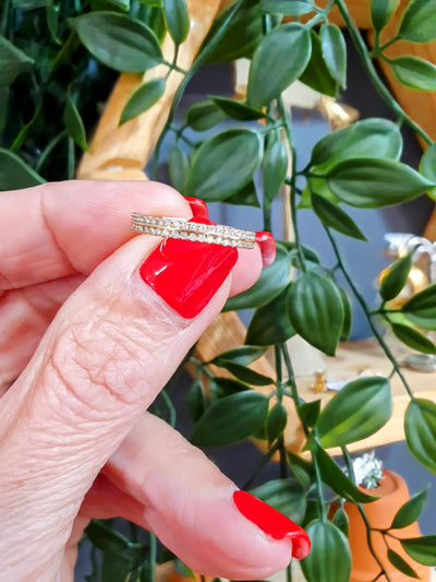 9ct Yellow Gold 50 Diamonds Ring