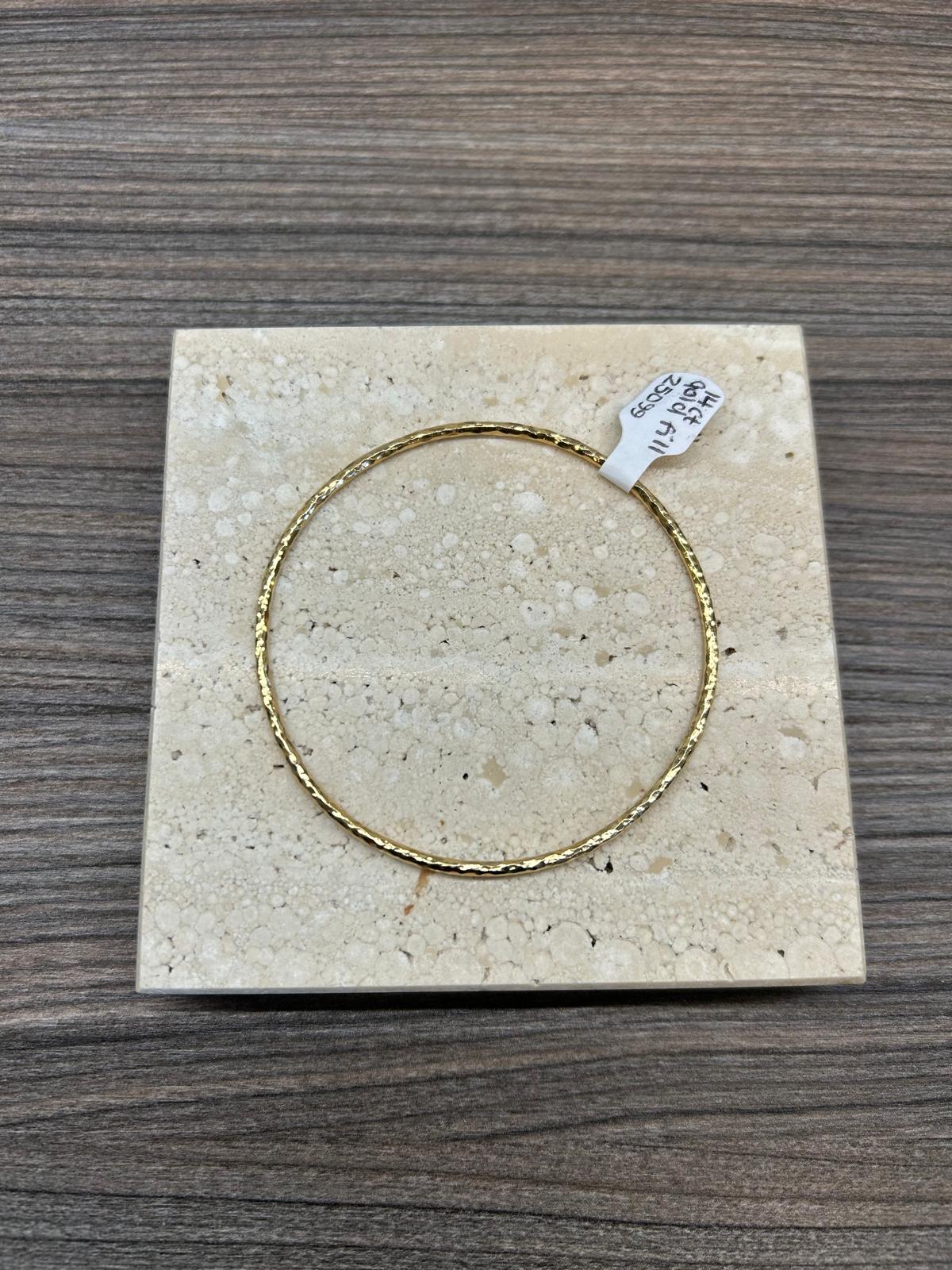 Yaron Morhaim 14k Gold Fill Bangle