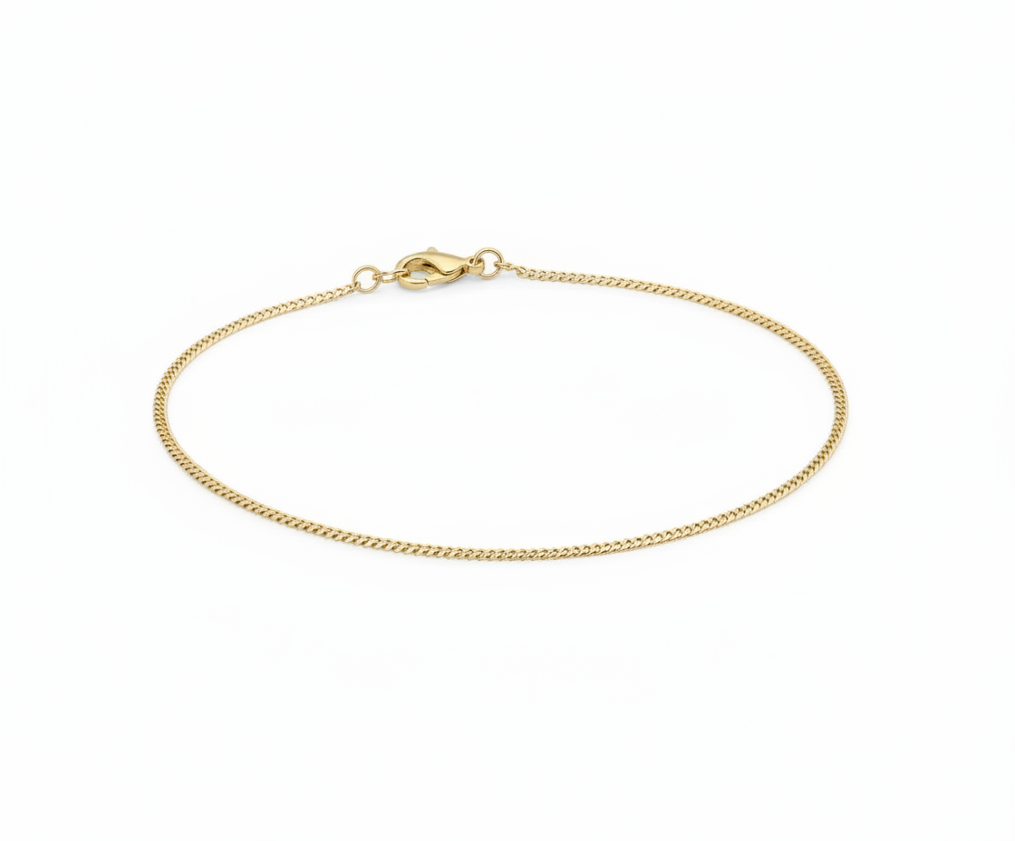 9ct Yellow Gold Curb Chain
