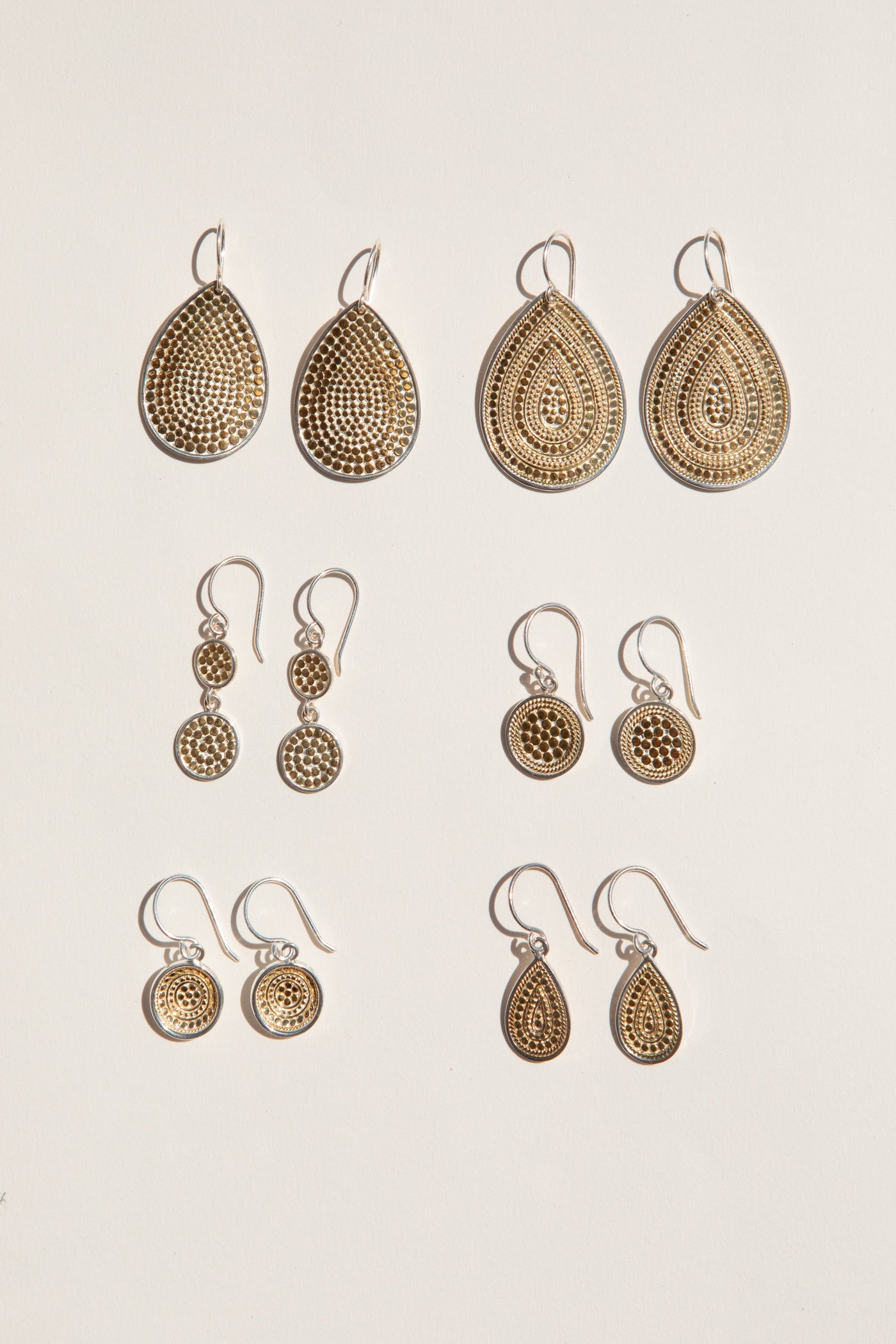 Anna Beck Classic Teardrop Earrings - Gold