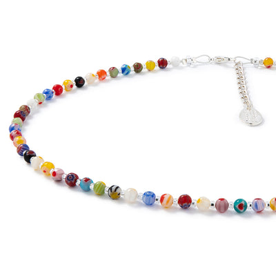 Carrie Elspeth Mini Millefiori Full Necklace