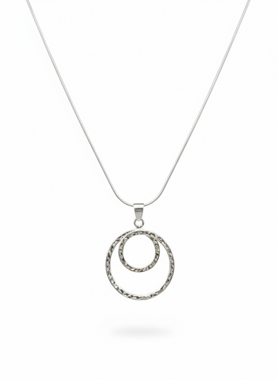 Sterling Silver Everlasting Circles Pendant