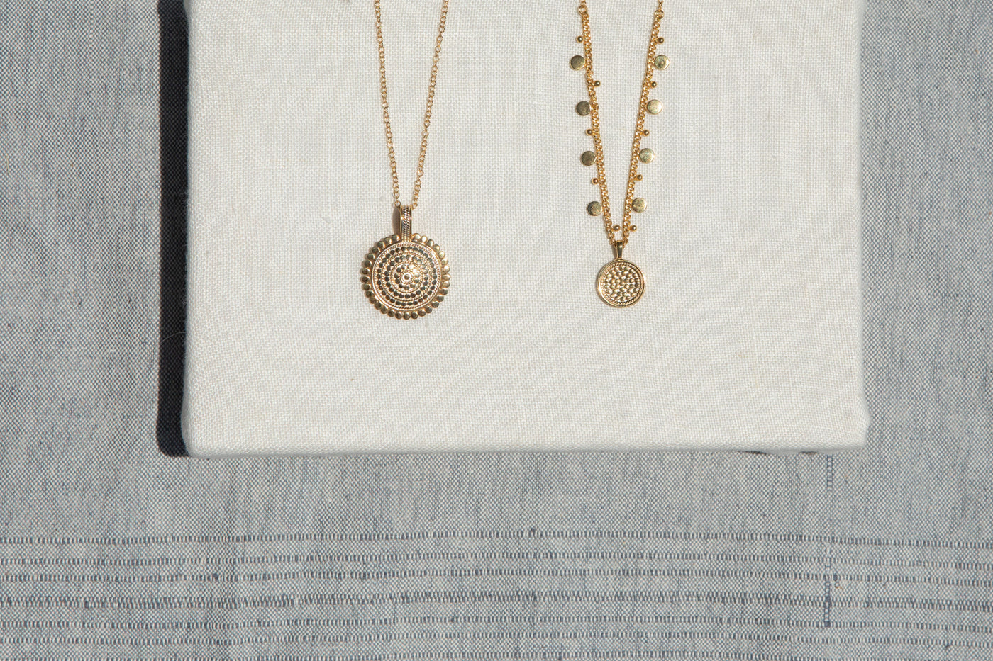 Anna Beck Scalloped Sundara Pendant Necklace