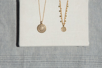 Anna Beck Scalloped Sundara Pendant Necklace