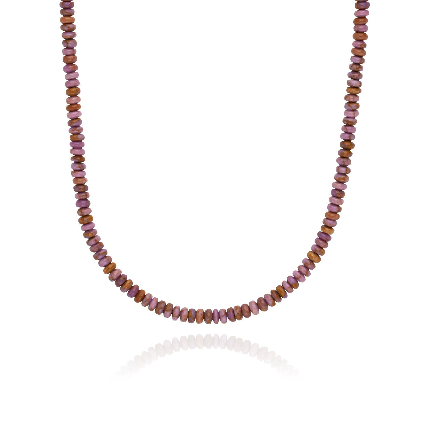Anna Beck Jacaranda Gold Purple Beaded Necklace