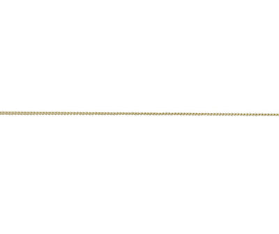 16" 9ct Yellow Gold Curb Chain