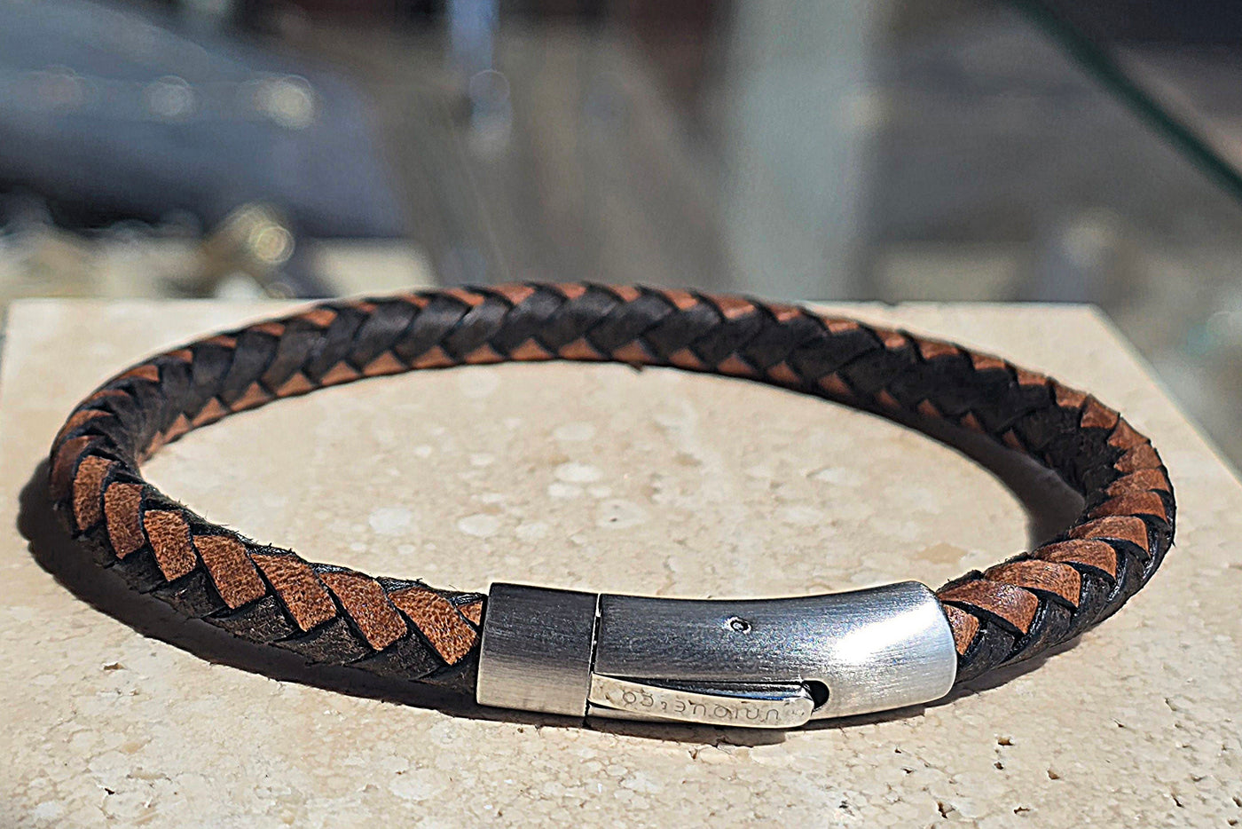 Unique & Co Lido/Coconut Leather Bracelet